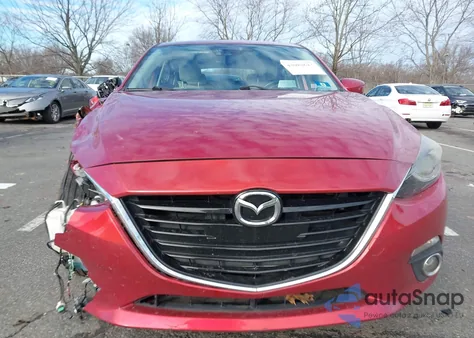 2014 Mazda Mazda3 S Grand Touring из США, поврежденный, VIN JM1BM1M31E1204847